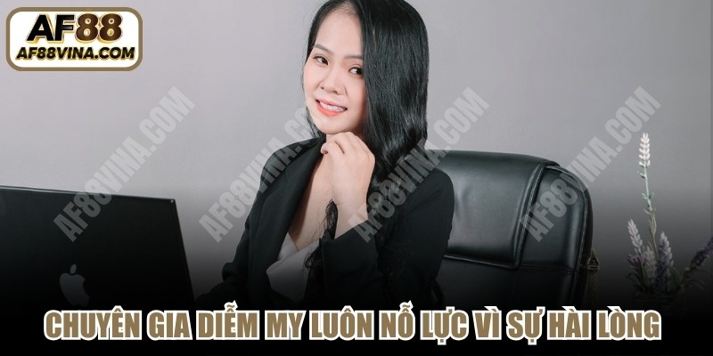 Chuyên gia Diễm My luôn nỗ lực vì sự hài lòng tuyệt đối của hội viên