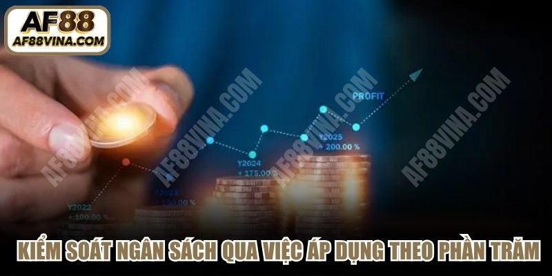 Hướng dẫn kiểm soát ngân sách cược qua việc áp dụng theo phần trăm