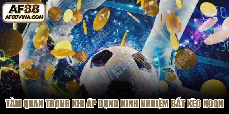 Tầm quan trọng khi anh em áp dụng kinh nghiệm bắt kèo ngon